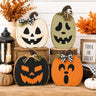 Jack O’ Lantern Face Stencils