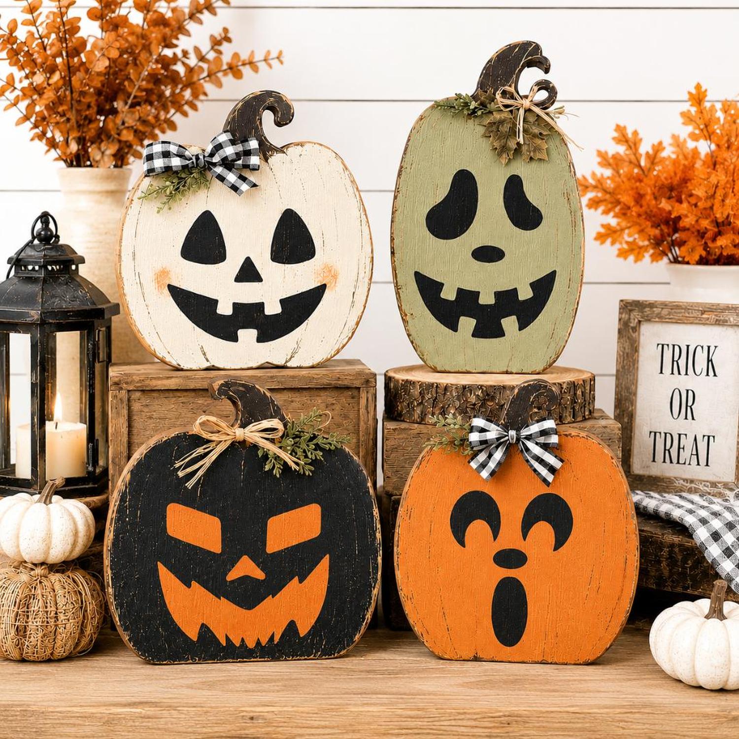 Jack O’ Lantern Face Stencils-Halloween-Essential Stencil