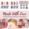 Made With Love Stencil Bundle