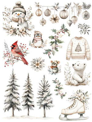 Christmas 2025 Rub-on Transfer Bundle-Rub-on Transfer-Essential Stencil