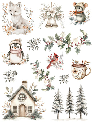 Christmas 2025 Rub-on Transfer Bundle-Rub-on Transfer-Essential Stencil