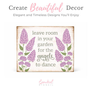 Garden Angels Stencil-Spring-Essential Stencil