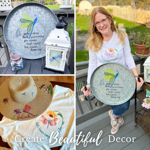 Love. Smile. Believe. Hope Stencil Set (4pk)-Collaboration Bundle-Essential Stencil