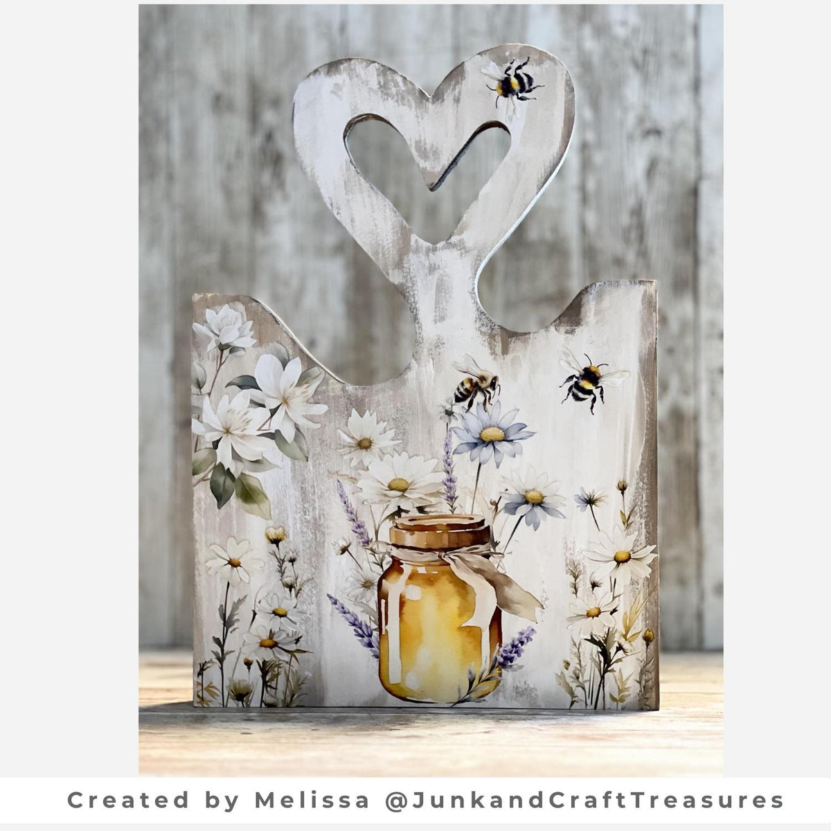 Honey Bee Rub-on Transfer-Rub-on Transfer-Essential Stencil