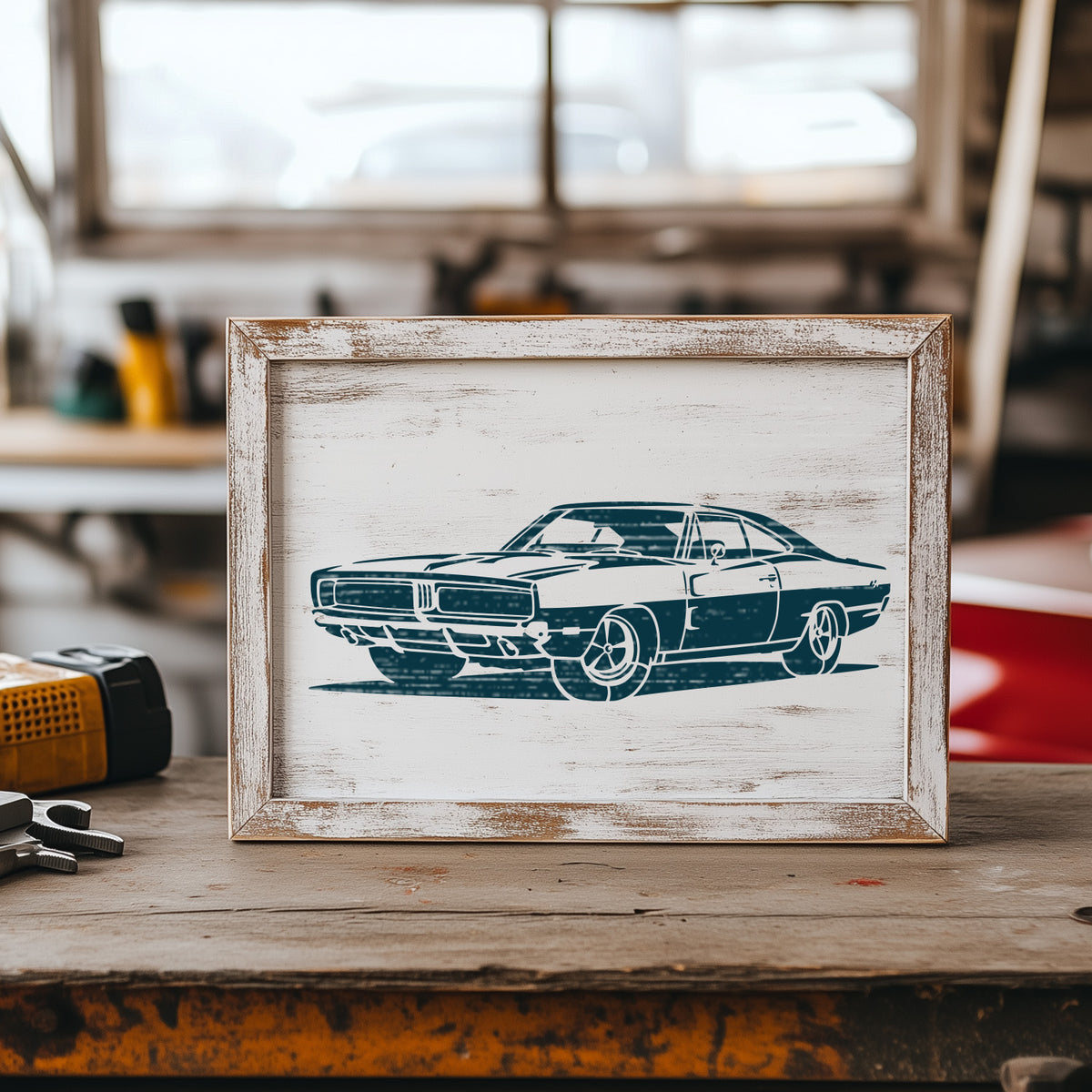 Muscle Cars Stencil 3pk-Fathers Day-Essential Stencil