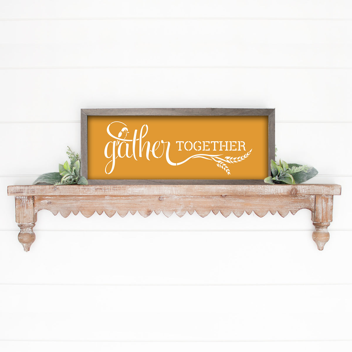 Autumn, Harvest, & Gather Stencil Set (3 Pack)-Fall-Essential Stencil