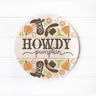 Howdy Pumpkin Door Hanger