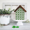 Shamrock Buffalo Check Stencil + Bonus