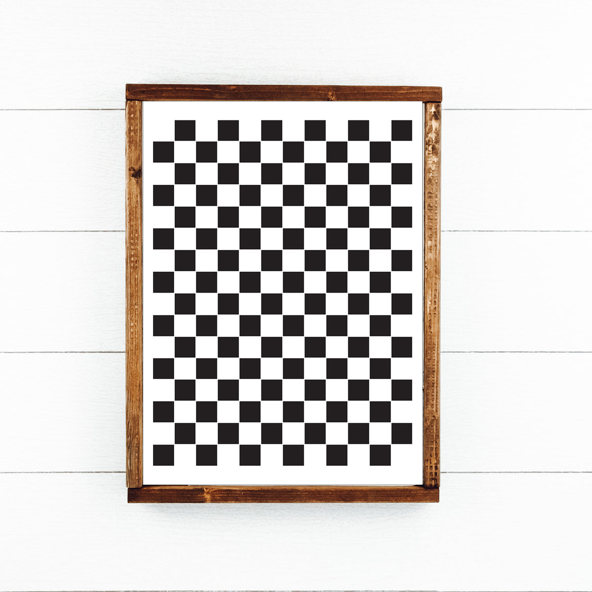 Checker Pattern Stencil + Bonus-Pattern-Essential Stencil