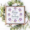 Bloom Where Kindness is Planted 12x12