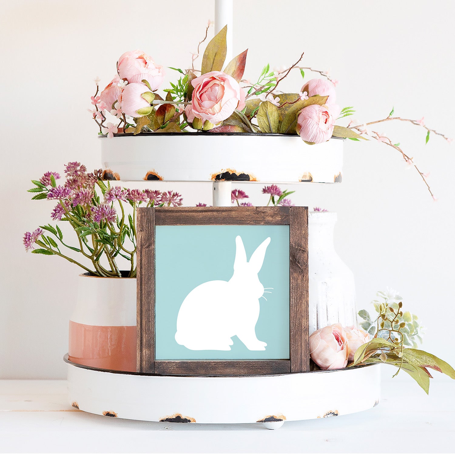 Bunny Chicks Lamb Mini Sign Stencils 6x6 (3 Pack)-Easter-Essential Stencil