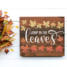 Jump in the leaves