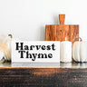Harvest Thyme