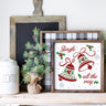 Jingle All the Way 12x12 Stencil