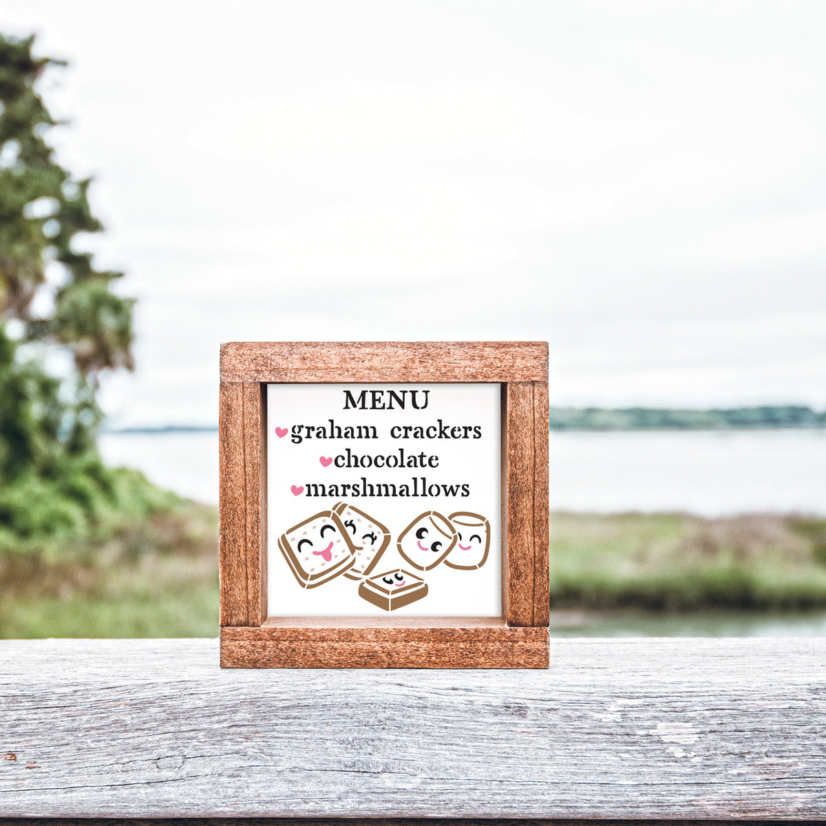 S'Mores Mini Stencil 3pk-Fathers Day-Essential Stencil