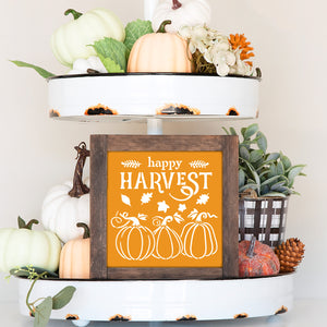 Sweet October Pumpkins Mini Stencil 6pk-Fall-Essential Stencil