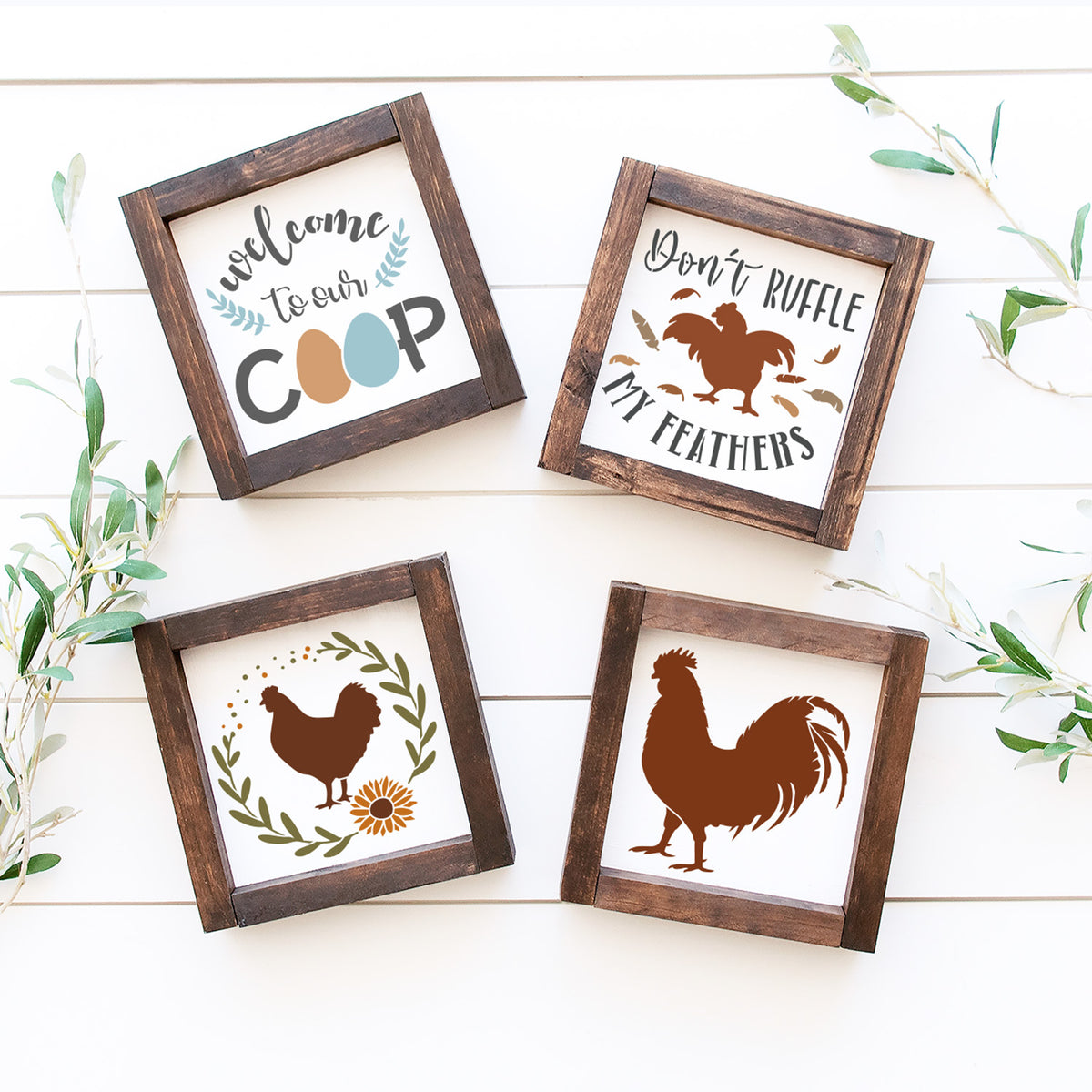 Don't Ruffle My Feathers + Bonus Set-Essential Stencil