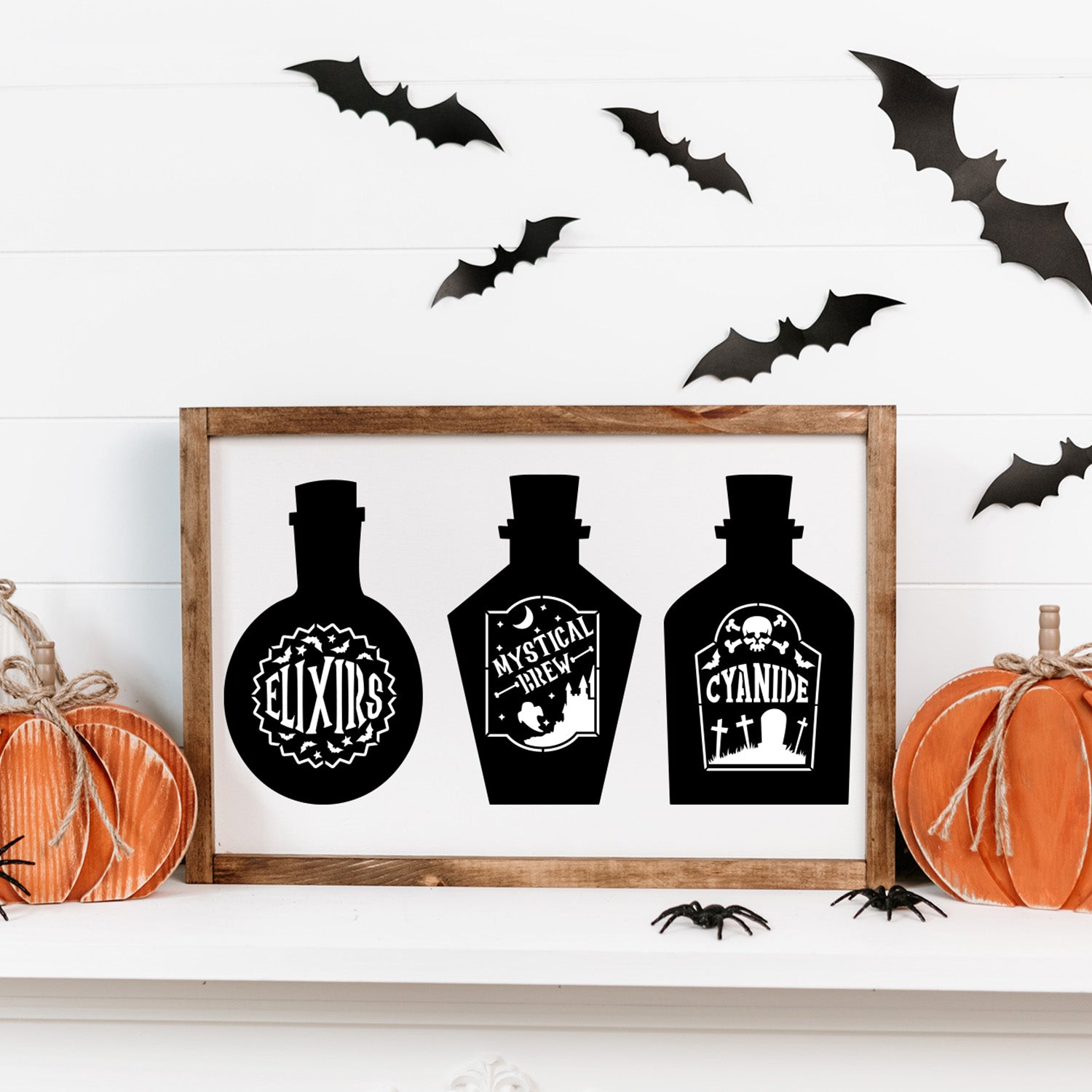 Apothecary Bottles & Labels Stencil Set-Halloween-Essential Stencil