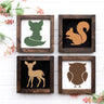 Woodland Silhouettes Set