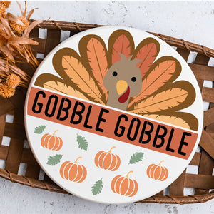 Gobble Gobble Door Hanger Stencil-Fall-Essential Stencil