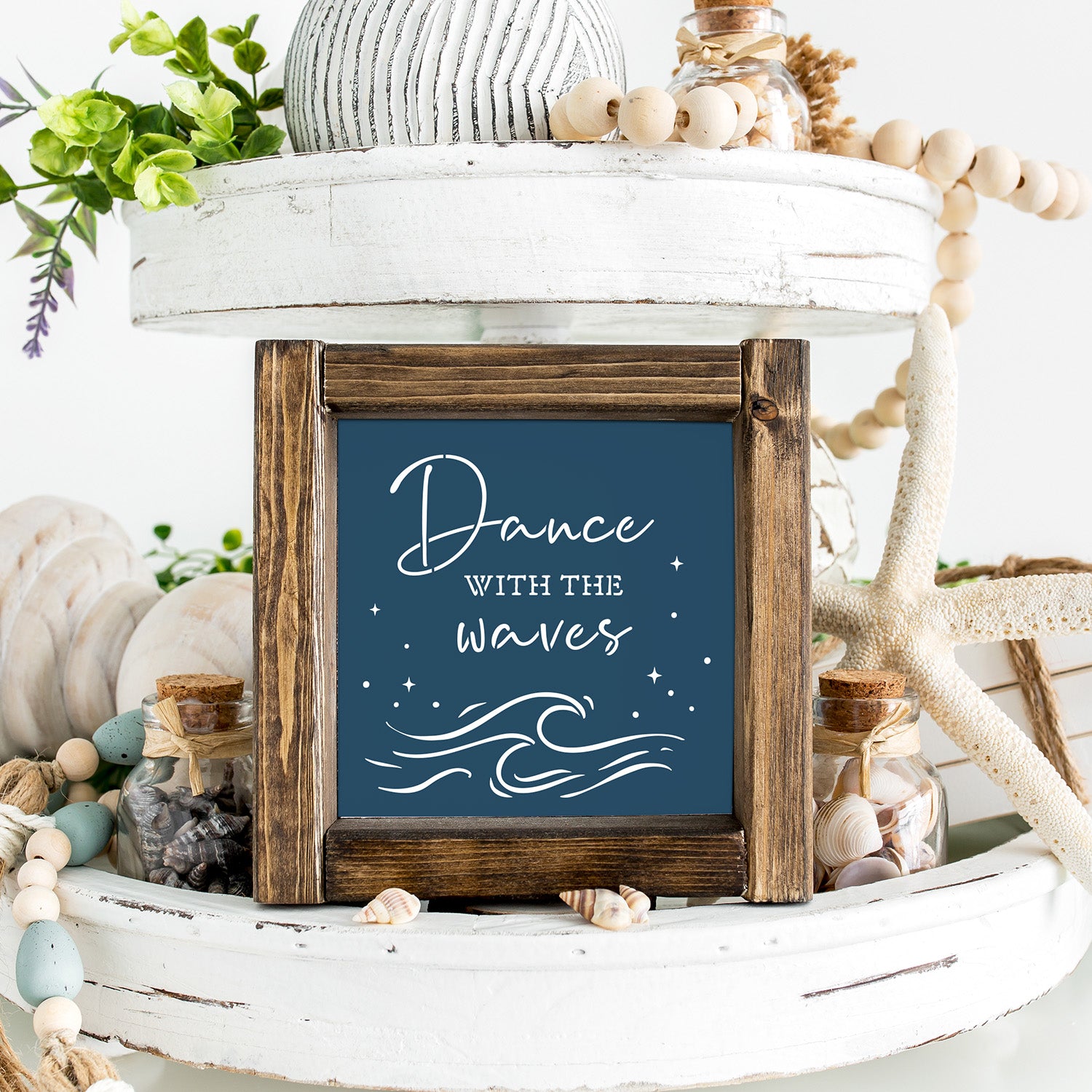 Dance with the Waves Mini Stencil (3 Pack)-Summer-Essential Stencil