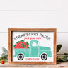 Strawberry Vintage Truck