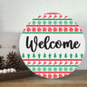 Winter Welcome Door Hanger Stencil Set