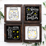 Starry Skies and Fireflies Mini Sign Stencil + Bonus Set