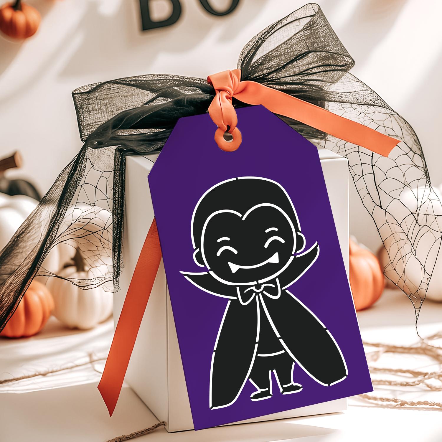 Monster Tag Stencil Set (6pc)-Halloween-Essential Stencil