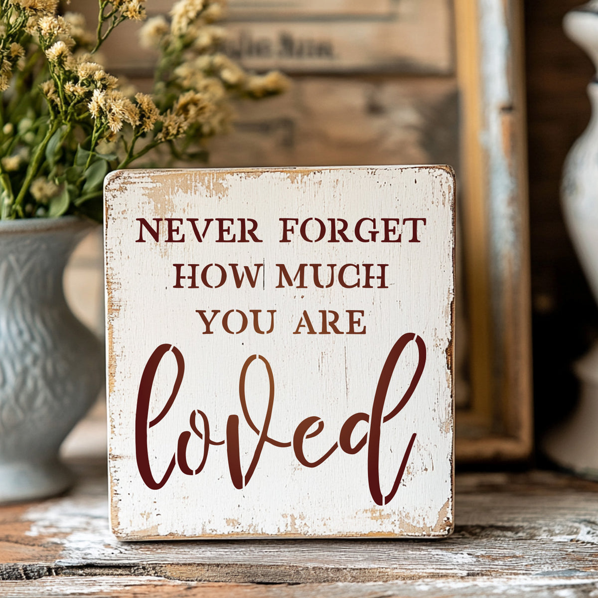 Sentimental Mini Sign Stencil (3pk)-Mother's Day-Essential Stencil
