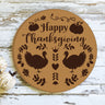 Scandinavian Inspired Thanksgiving Door Hanger Stencil