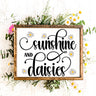 Sunshine and Daisies Stencil