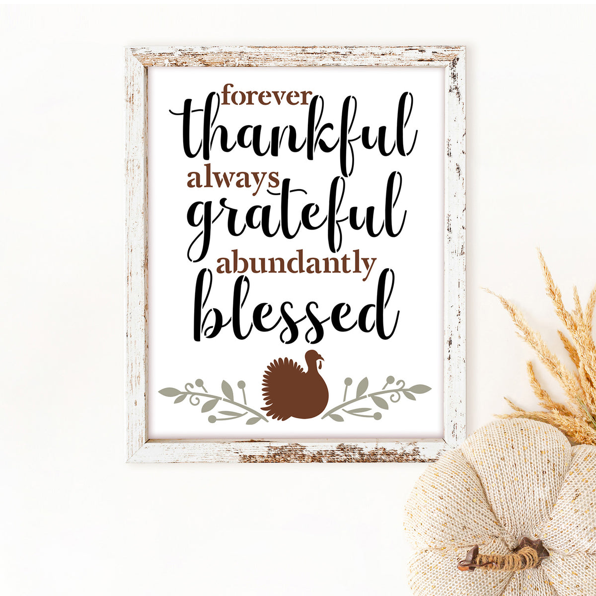 Abundantly Blessed Stencil Set (2pk)-Fall-Essential Stencil