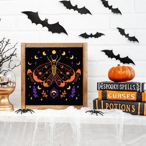 Mystical Moth 12x12" Stencil-Halloween-Essential Stencil