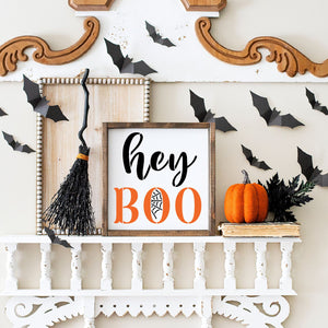 Hey Boo Mini Sign Stencils (3 Pack)-Fall-Essential Stencil