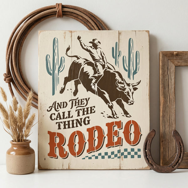 Call the Thing Rodeo Reusable Stencil - Essential Stencil