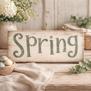 Spring 16"x7" Stencil-Spring-Essential Stencil