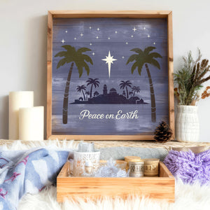 Build A Nativity Scene Stencil Bundle-Essential Stencil