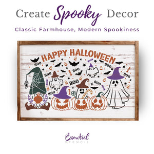 Sweet & Spooky Sign Stencil-Stencil-Essential Stencil