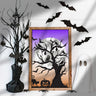 Spooky Tree & Harvest Moon