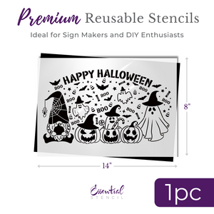 Sweet & Spooky Sign Stencil-Stencil-Essential Stencil