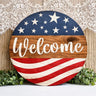 American Flag Welcome