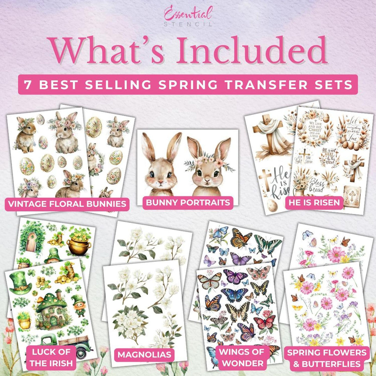 Ready for Spring Transfer Bundle