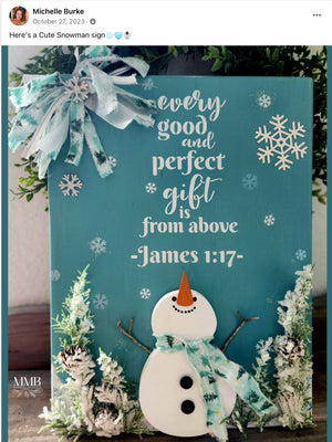 Every Good and Perfect Gift Sign Stencil-Christmas-Essential Stencil