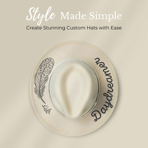 Free Spirit Hat Stencil Set-Hat Stencil-Essential Stencil