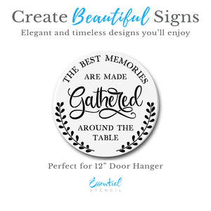 Best Memories are Made Stencil (Free Gift $90+)-free_gift-Essential Stencil