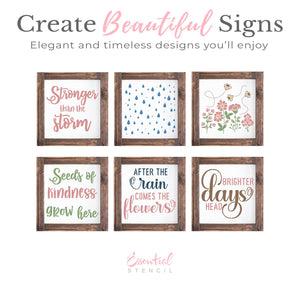 Stronger than the Storm Mini Stencil (6k)-Spring-Essential Stencil