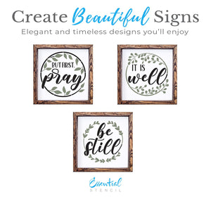 But First, Pray-Home-Essential Stencil