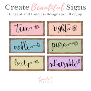 Spring 2026 Bundle-Bundle-Essential Stencil