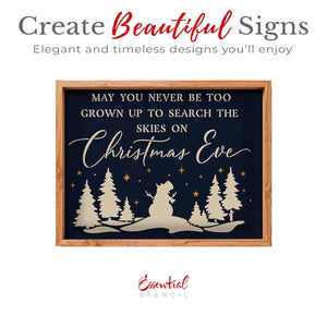 Christmas Eve Magic Stencil-Christmas-Essential Stencil